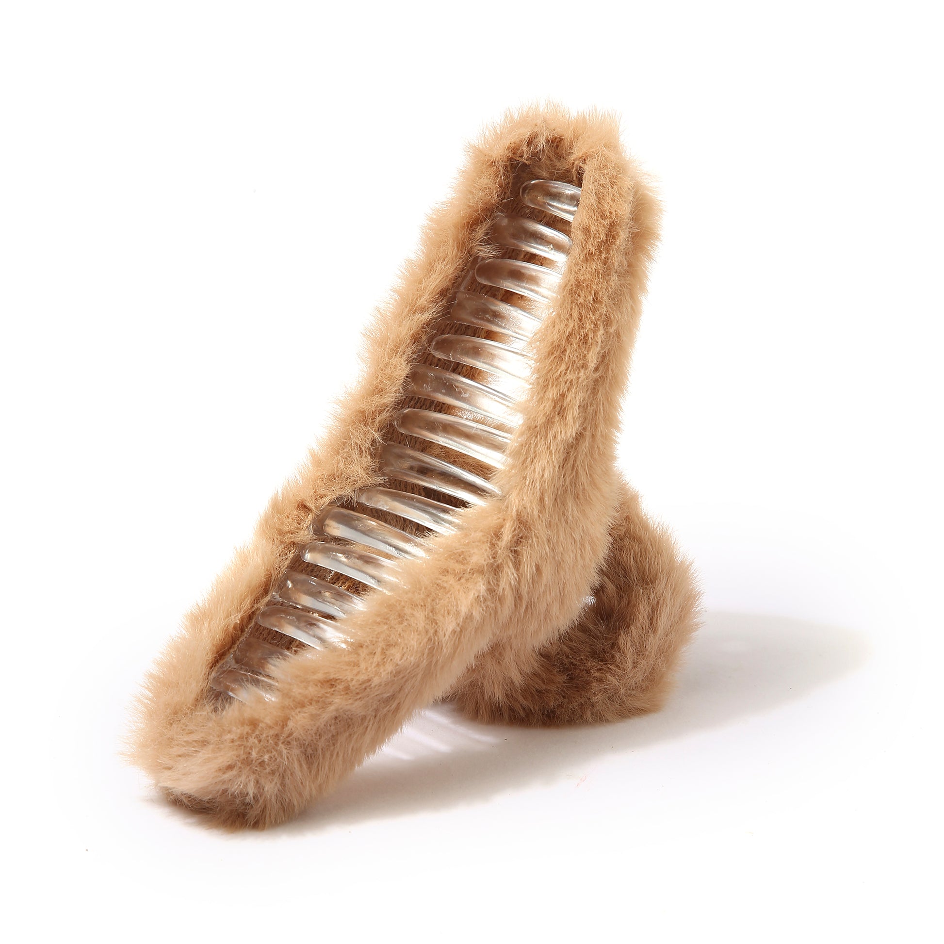 AMULYA’s Fuzzy Elegance - Brown