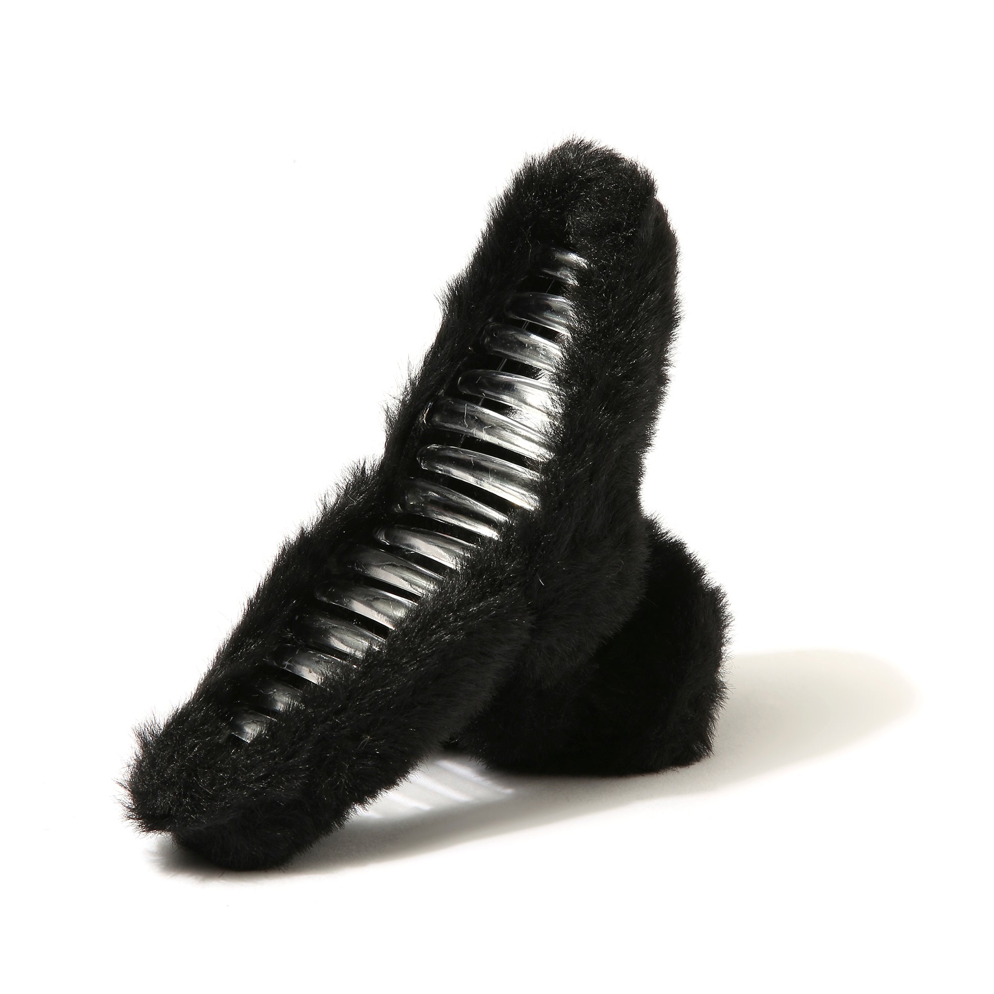 AMULYA’s Fuzzy Elegance - Black