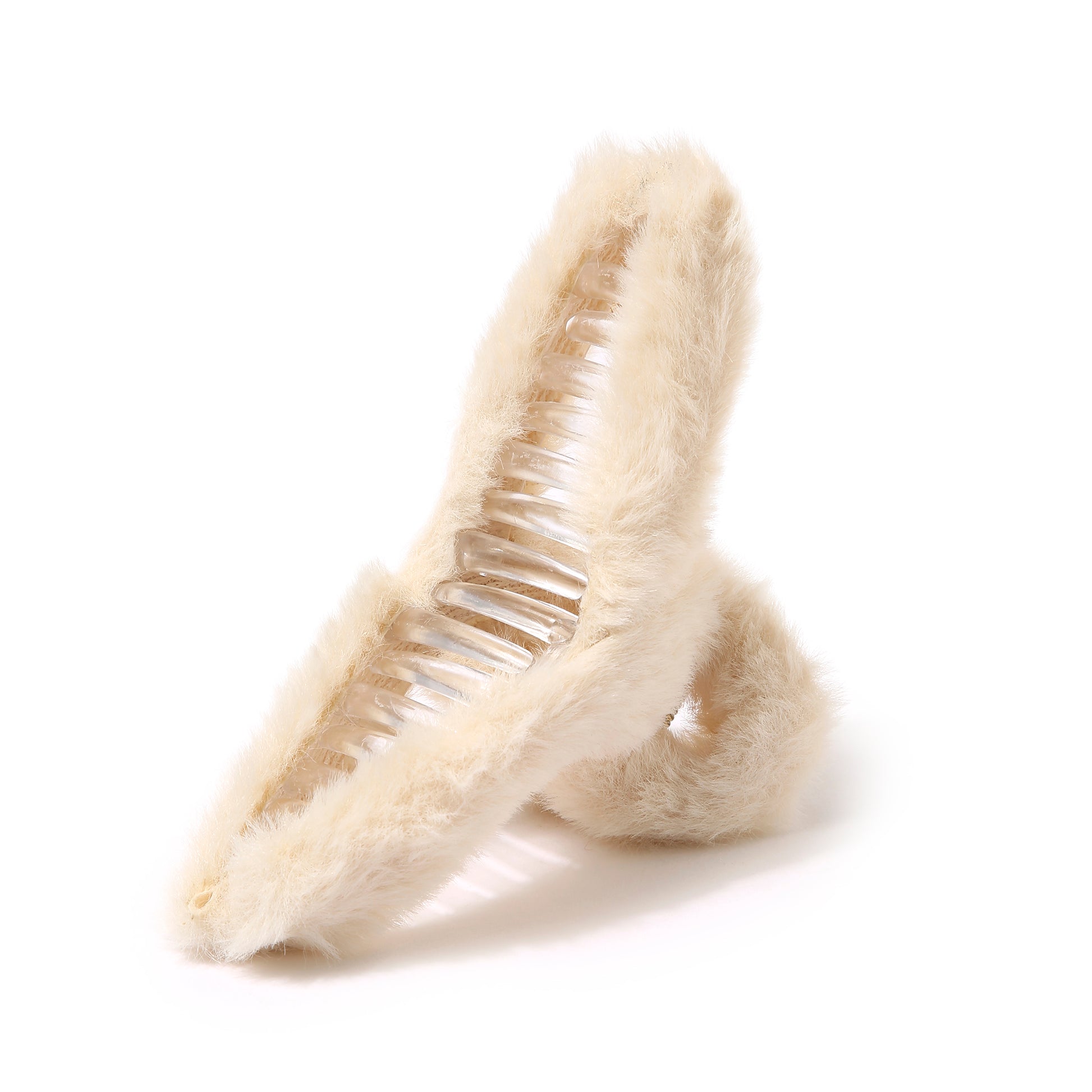AMULYA’s Fuzzy Elegance - Cream