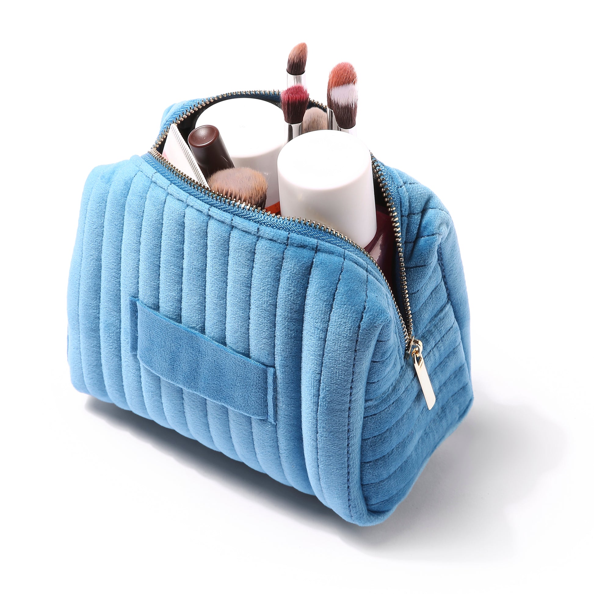 Luxe Velvet Organiser - Blue