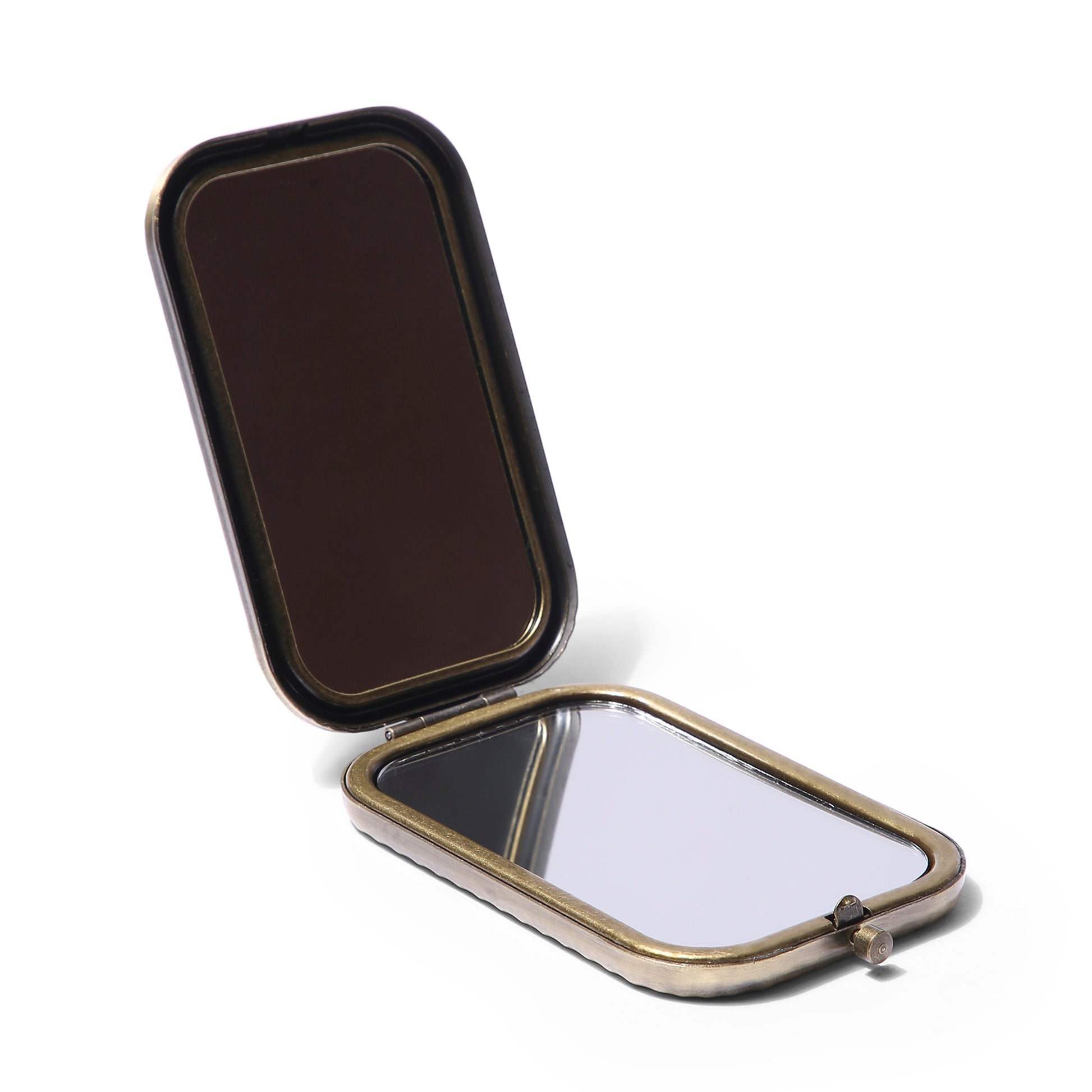 AMULYA’s Rose Blossom Brass Compact Mirror