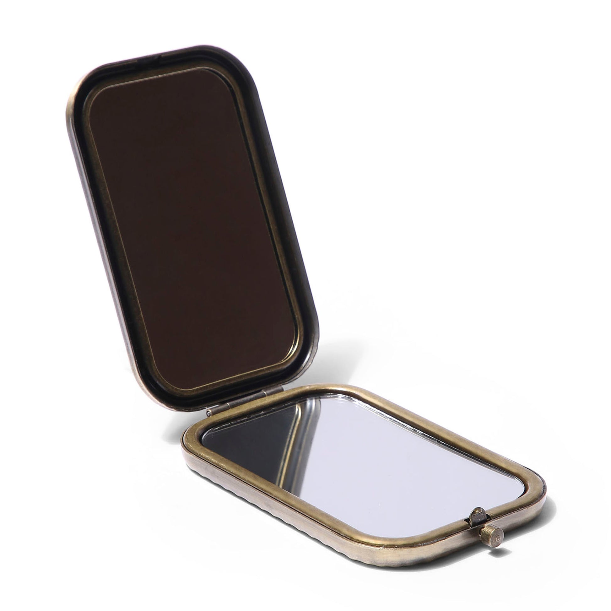 AMULYA’s Butterfly Bloom Brass Compact Mirror