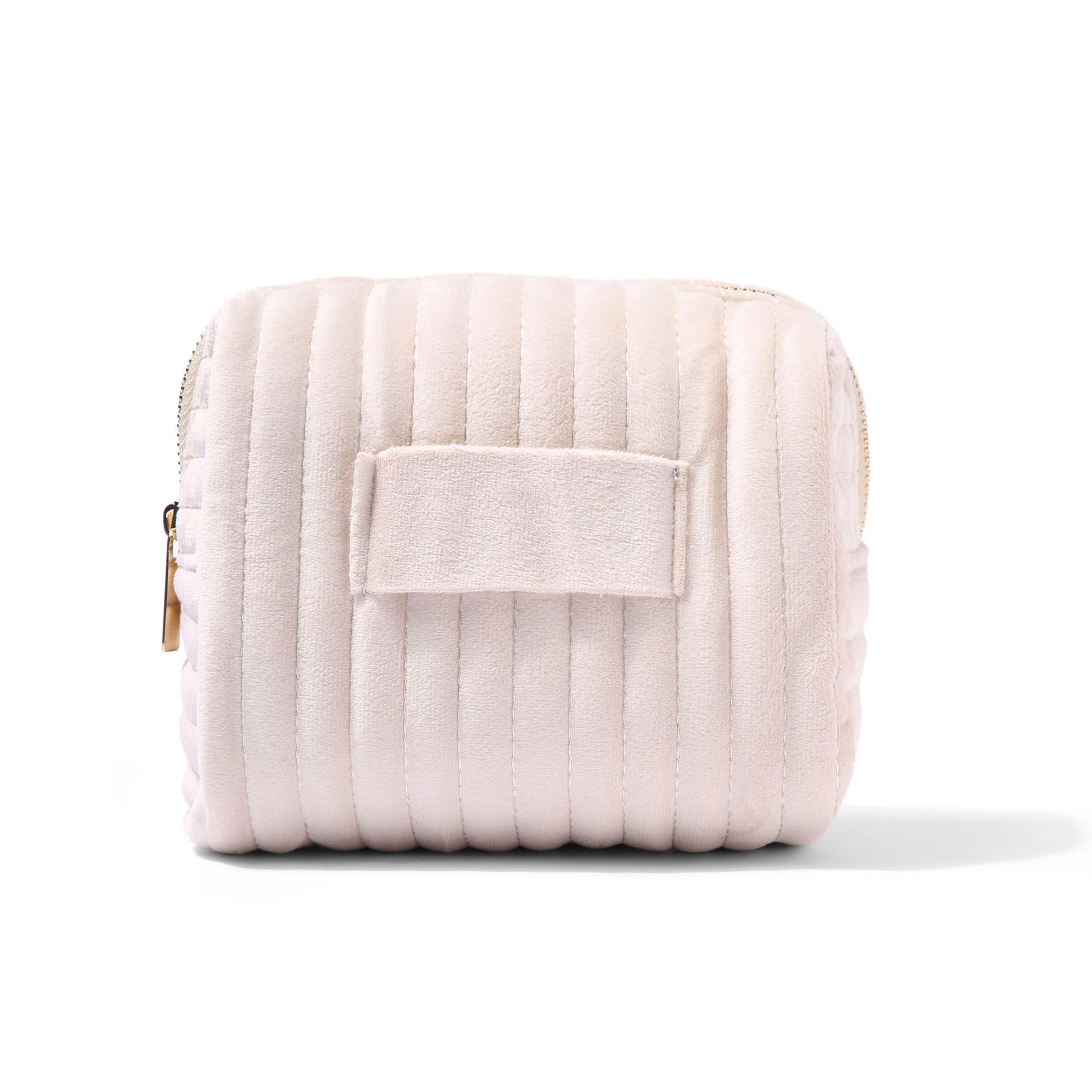 Luxe Velvet Organiser - Cream