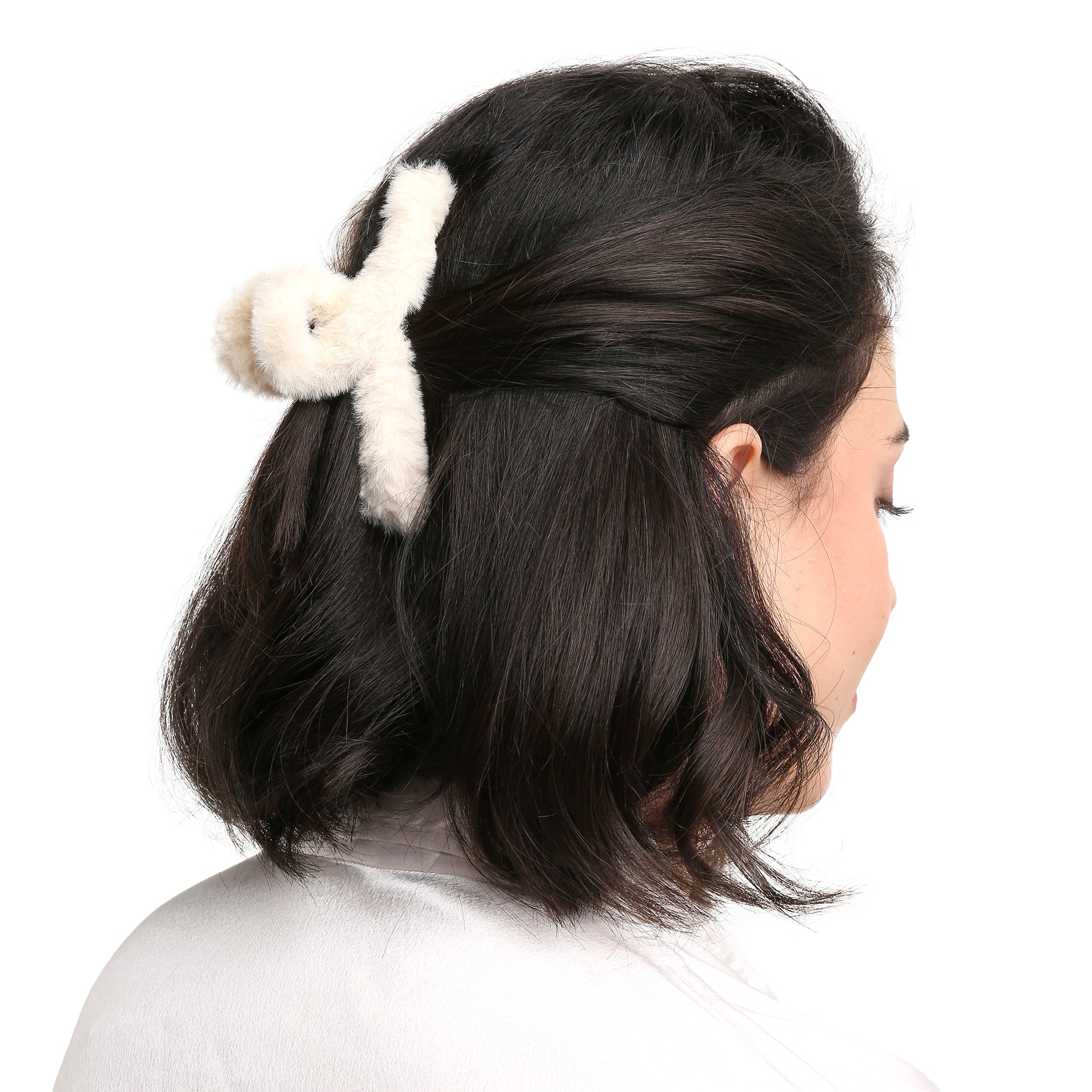 AMULYA’s Fuzzy Elegance - Cream