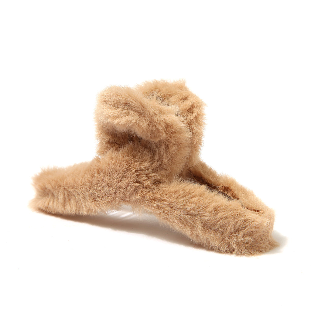 AMULYA’s Fuzzy Elegance - Brown