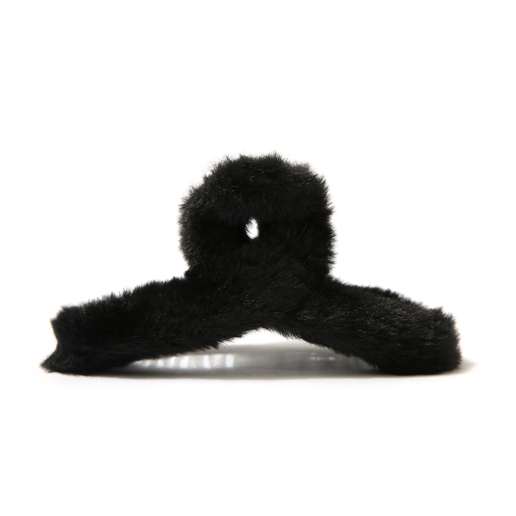 AMULYA’s Fuzzy Elegance - Black