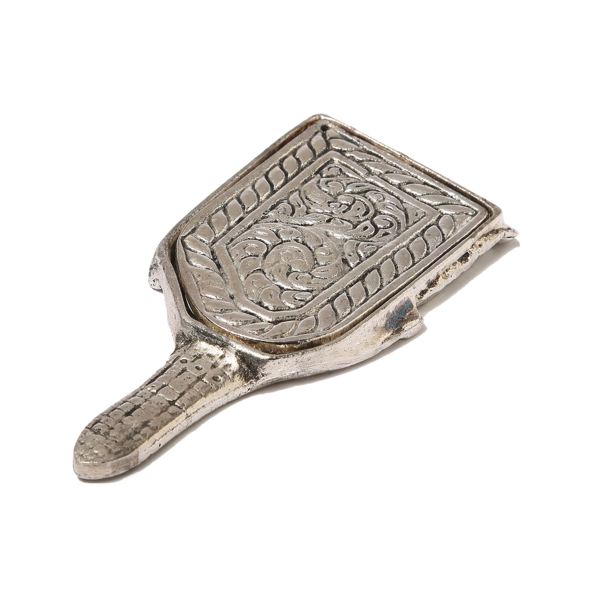 AMULYA’s Victorian Charm Metal Hand Mirror