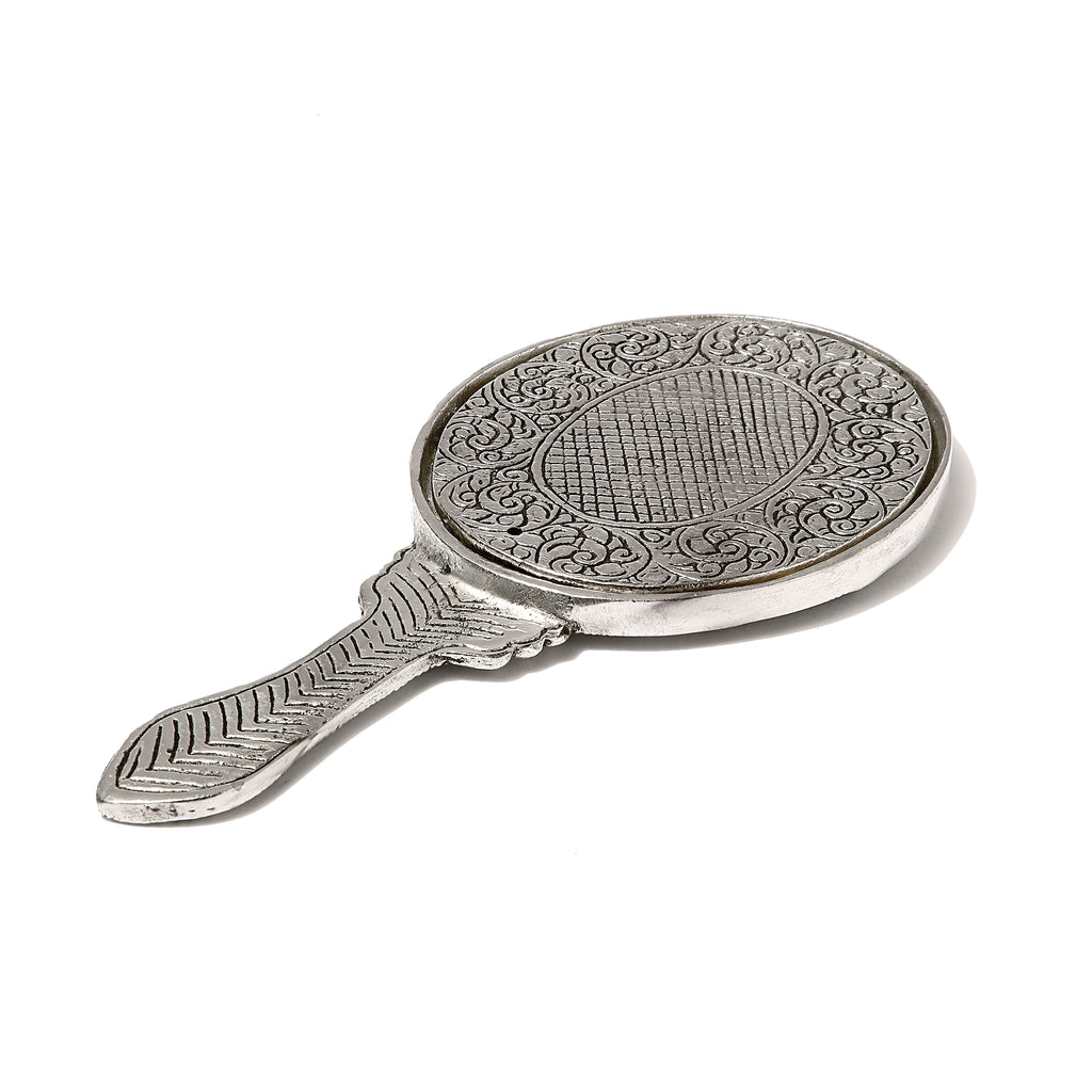AMULYA’s Victorian Vista Metal Hand Mirror