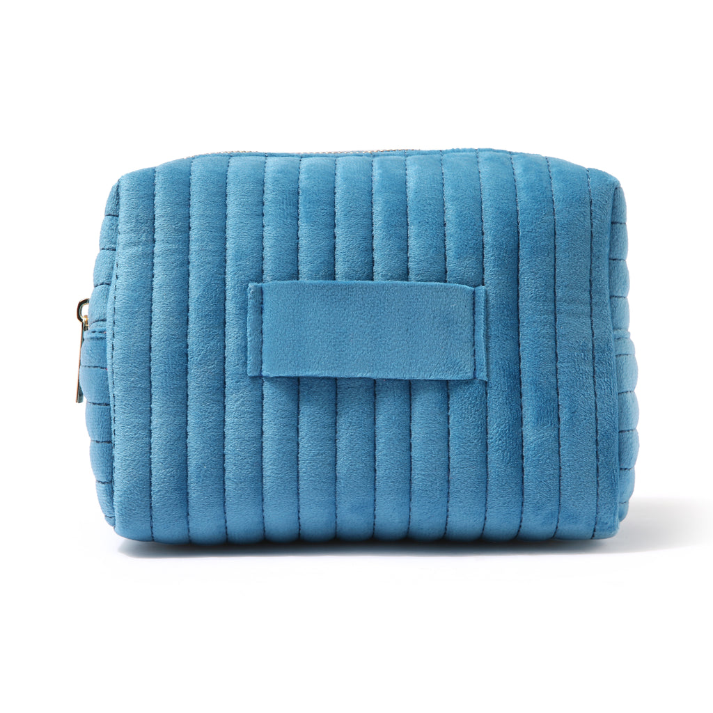 Luxe Velvet Organiser - Blue
