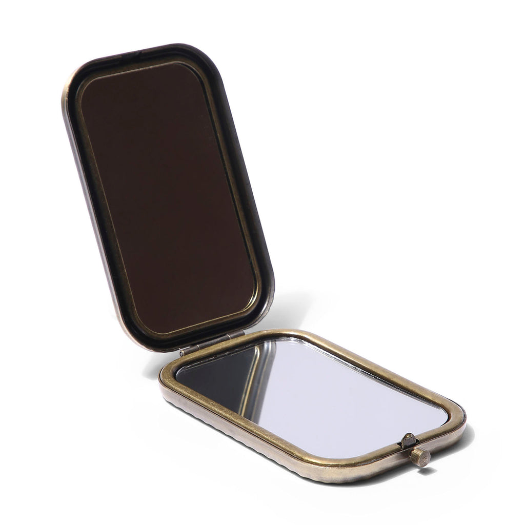 AMULYA’s Blosom Butterfly Brass Compact Mirror