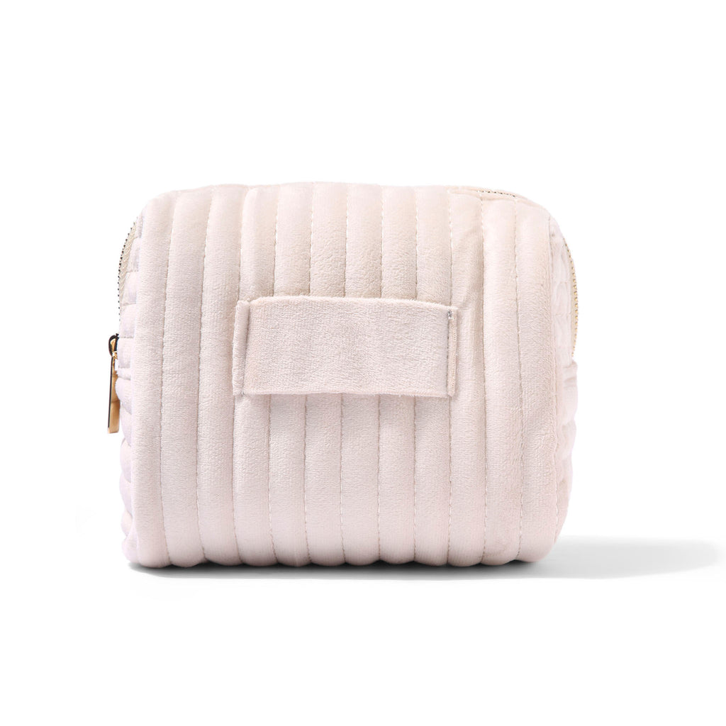 Luxe Velvet Organiser - Cream