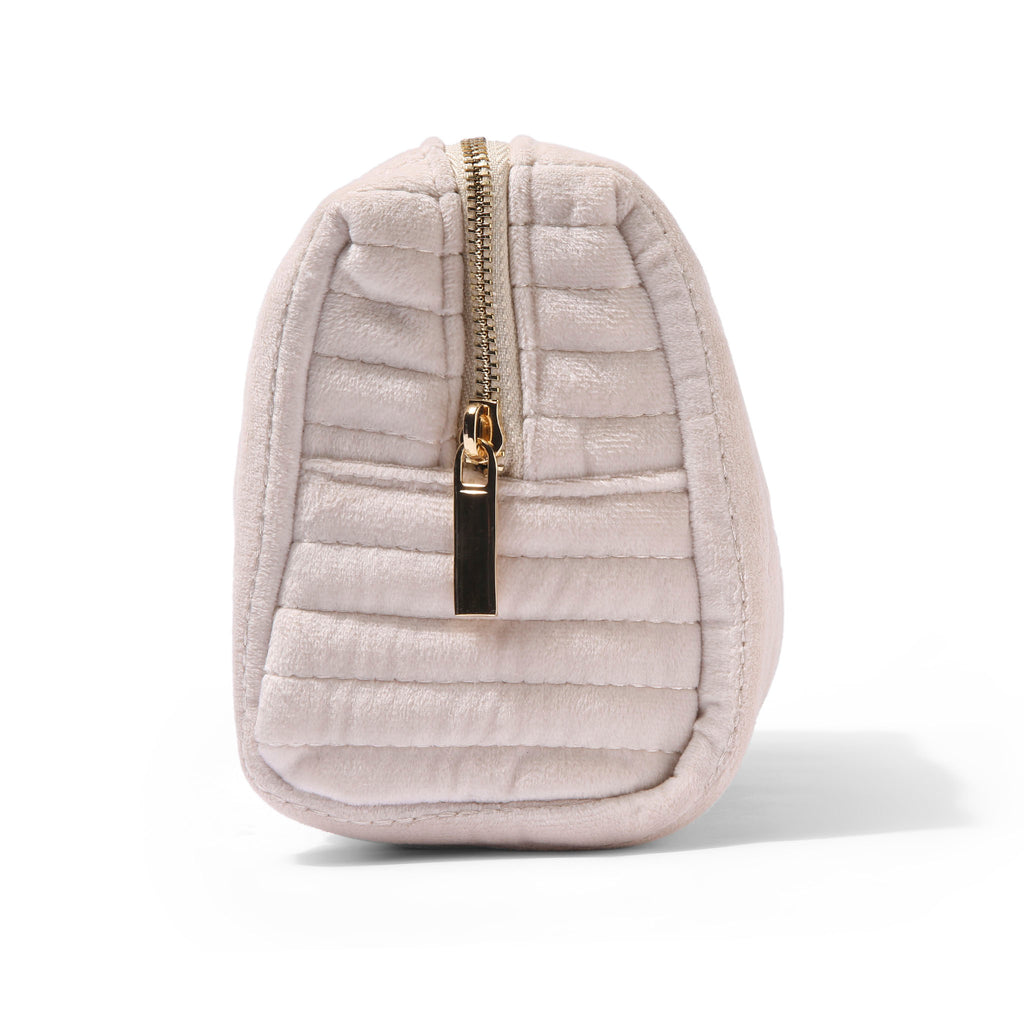Luxe Velvet Organiser - Cream