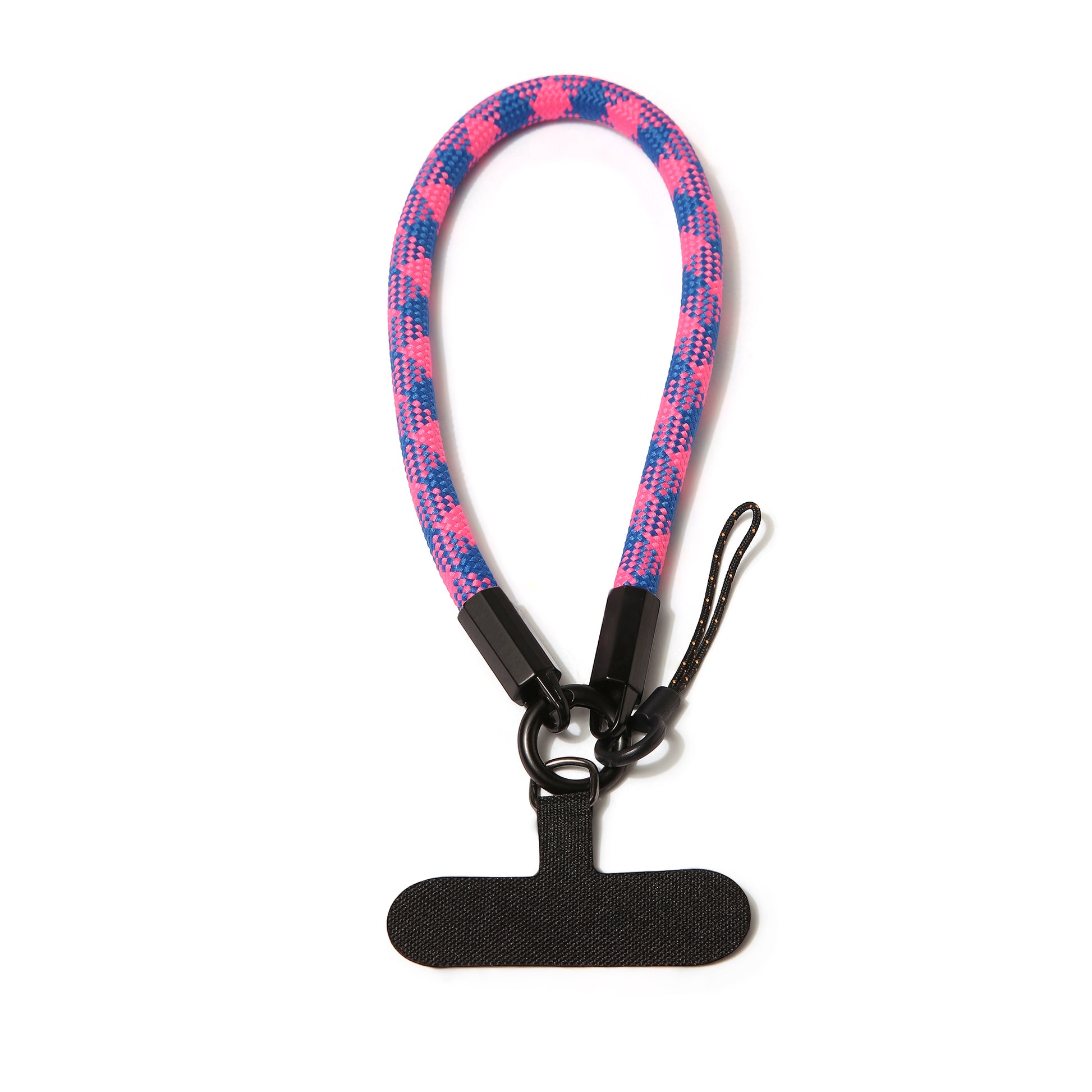 Universal Phone Wrist Lanyard - Blue & Hot Pink